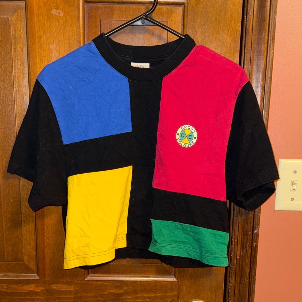 Patchwork Crop Top - image 2